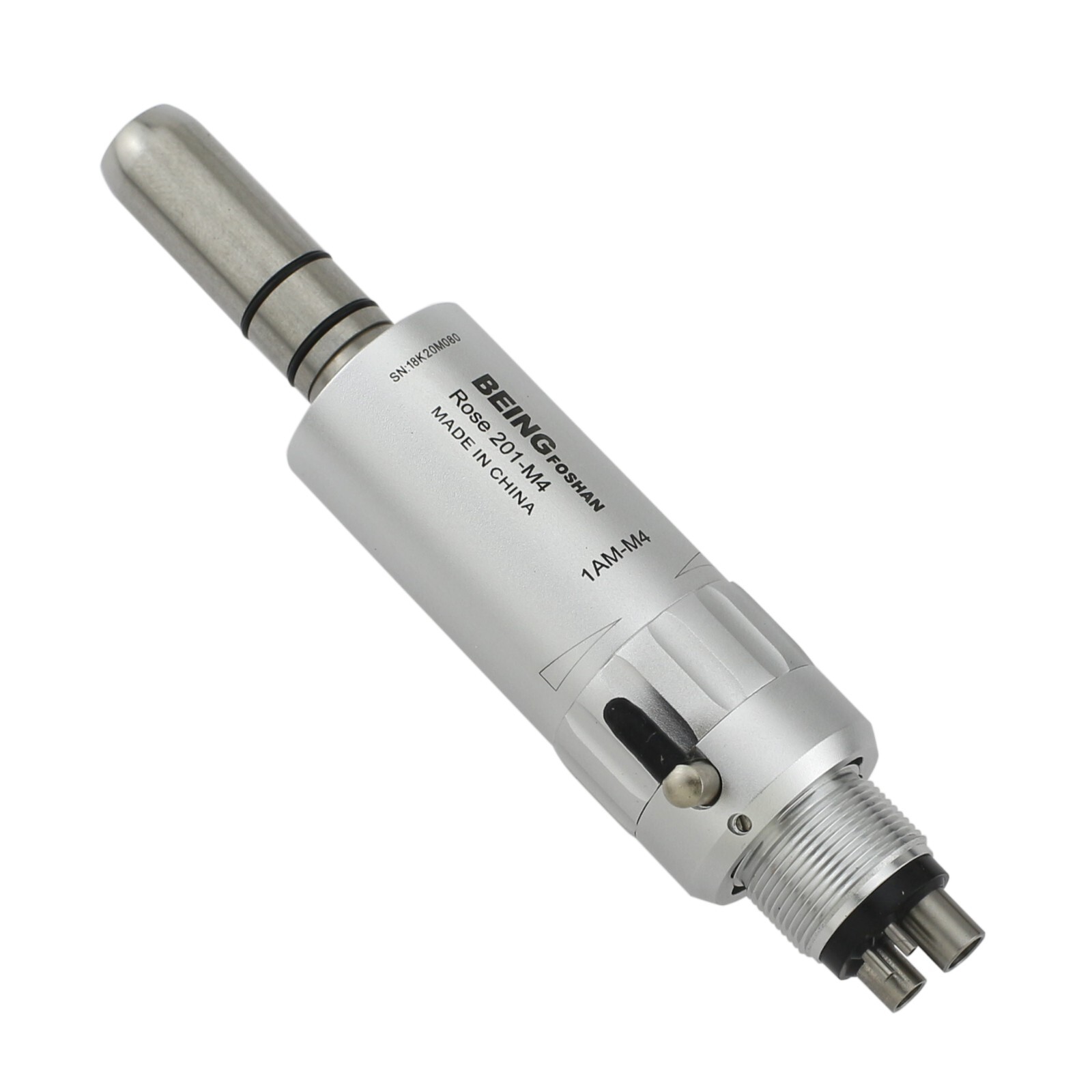 Dental Prophy Handpiece 4:1 1:1 Straight Nose Cone Air Motor 4 Hole NSK HP-44M
