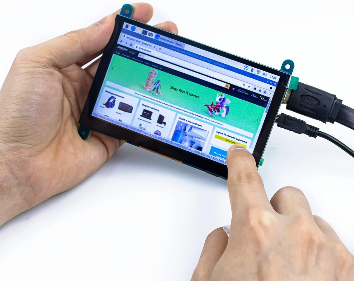 5 Inch IPS LCD Touch Screen Display Panel 800×480 Capacitive Screen