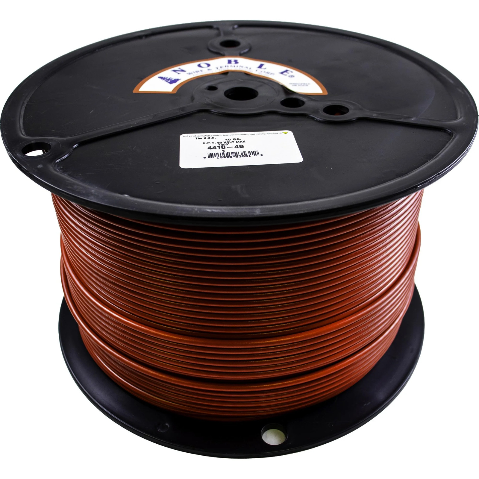 Noble 10 Gauge Primary Automotive Wire – GPT Stranded Copper, 10 AWG Made in USA