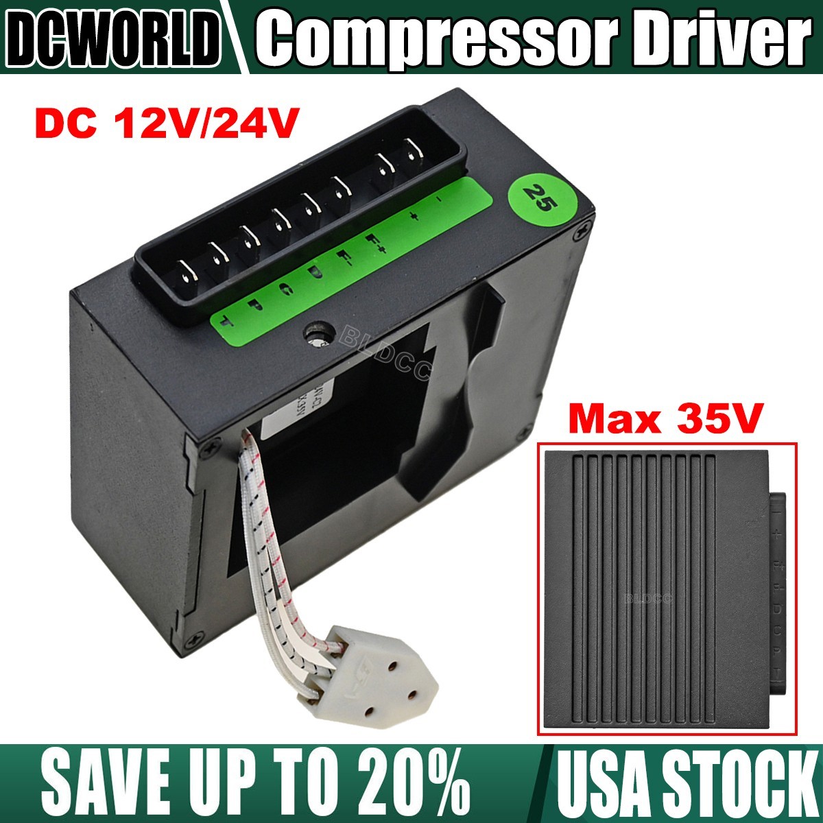 Car Refrigerator Variable Frequency Compressor Drive BD35F BD80F Starting Device