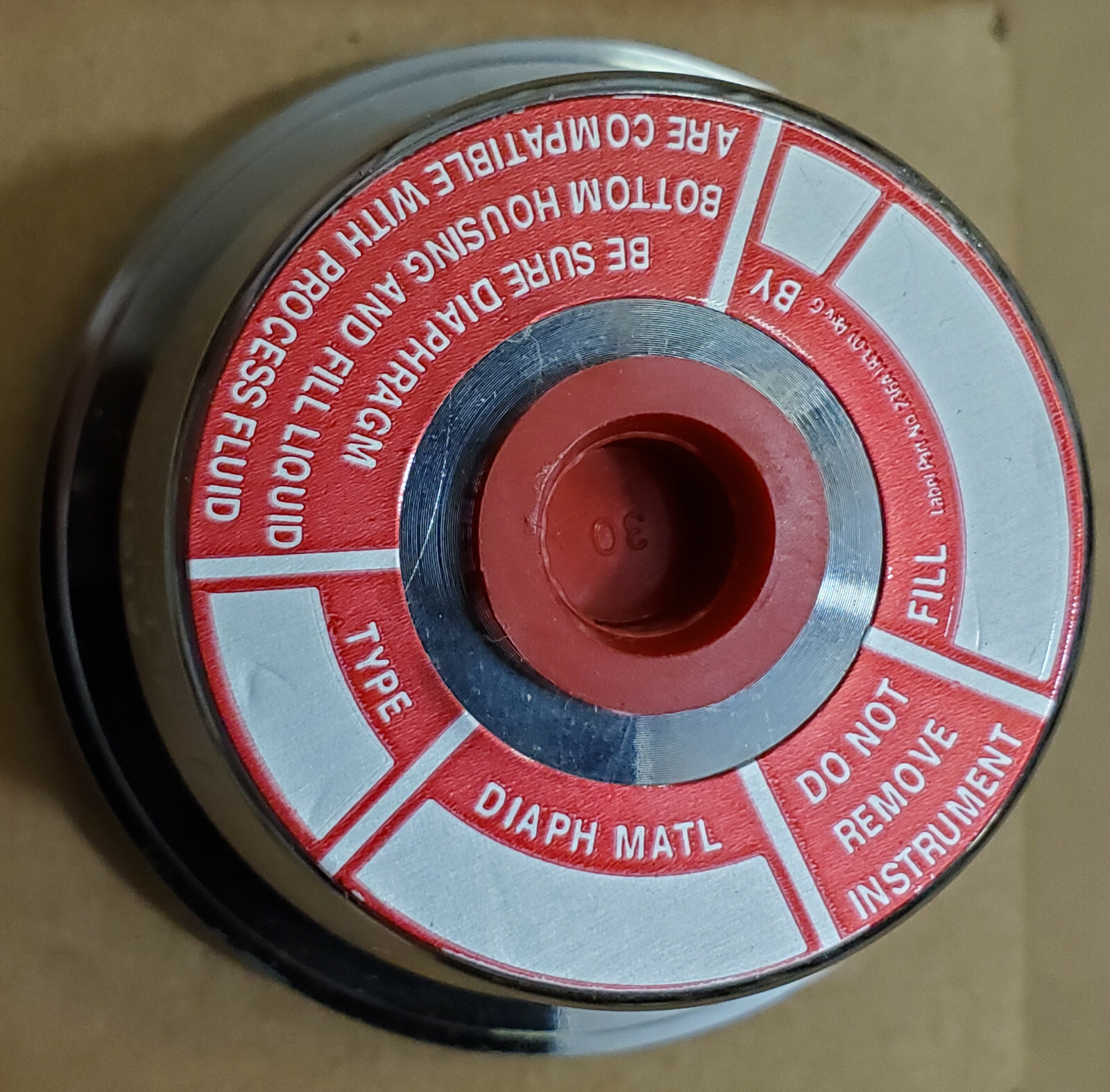 Ashcroft Top Housing 101A150-03 Diaphragm Seal 1/2 BONDED 200 VIT TOP NI/CS C121