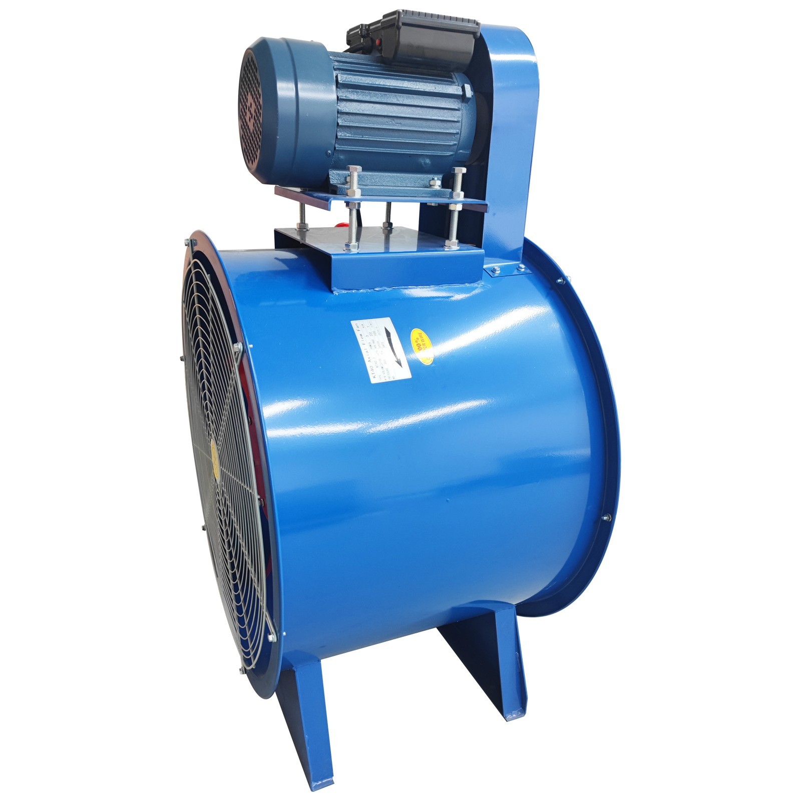 Industrial Tube Axial-flow fan 220V 4HP 28″ Inside Dia. 1450 r/min Speed 300 Pa