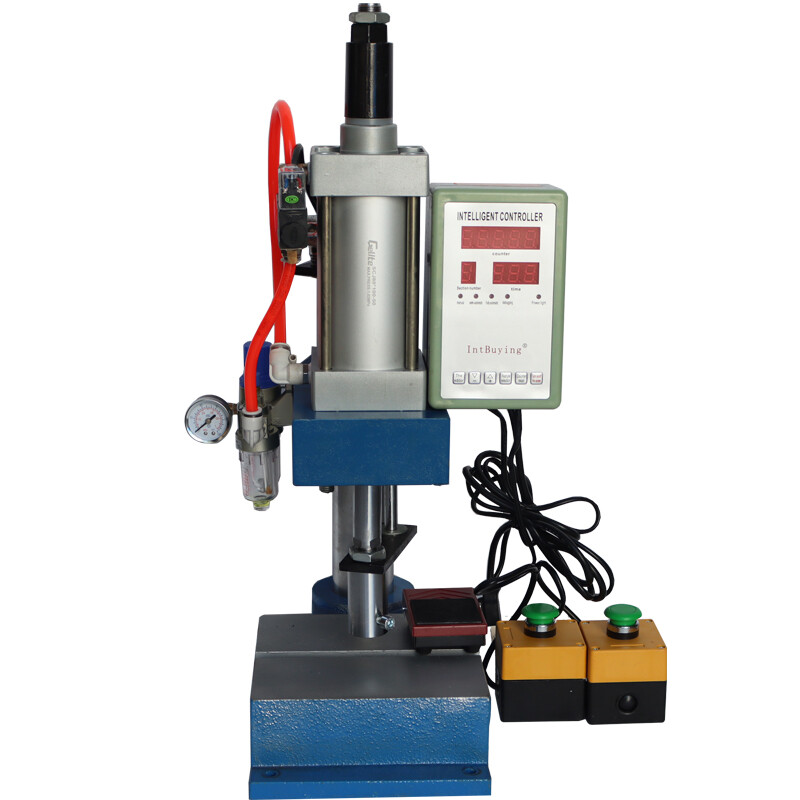 660lbs 0.78″ Pneumatic Punch Machine with Display Controller 110V SCJ3*3.9-1.9in