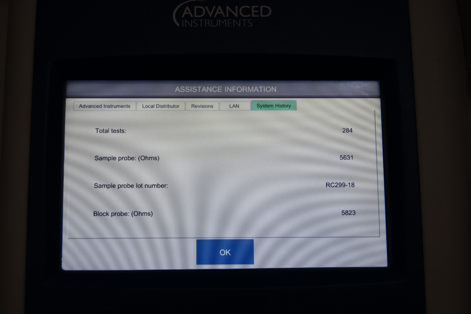 ^ Advanced Instruments OsmoTech Single-Sample Micro-Osmometer #X8006