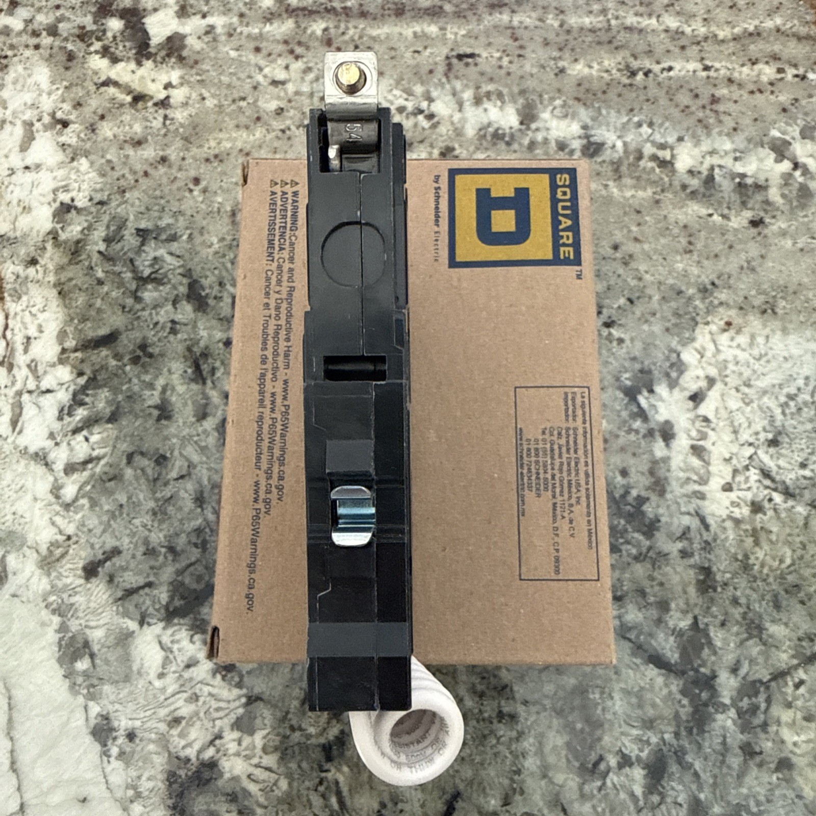 Square D QOB120GFI 20A 1 Pole Bolt-On Circuit Breaker 120/240V Brand New