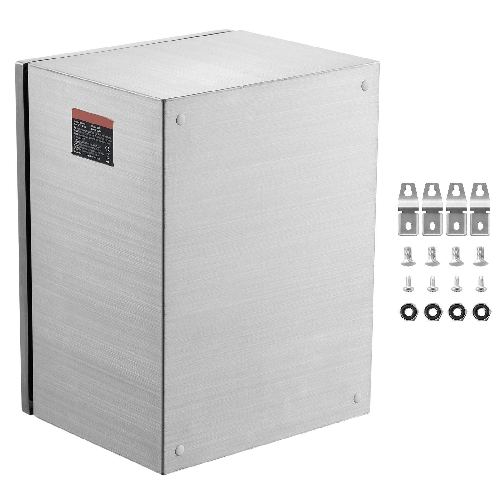 16x12x10 inch 304 Stainless Steel Electrical Enclosure, Wall – Mounted, IP66