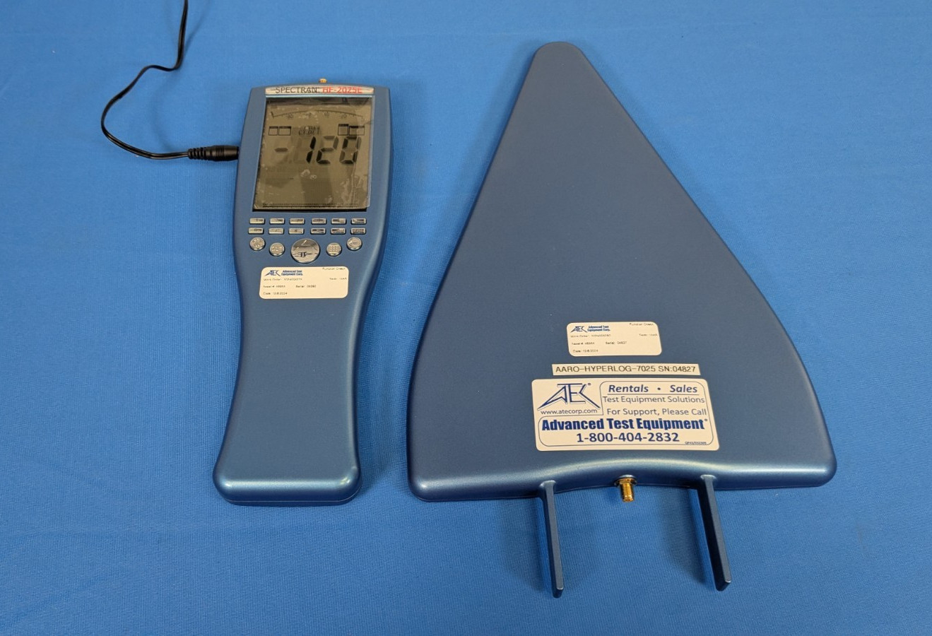 Aaronia Spectran V4 HF-2025E 700MHz to 2.5 GHz Spectrum Analyzer w/ Log Periodic