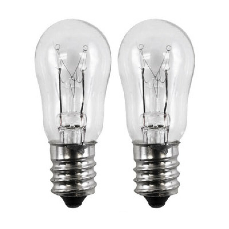 OCSParts WE4M305 General Electric Dryer Light Bulb, 120V, 10W (Pack of 2)