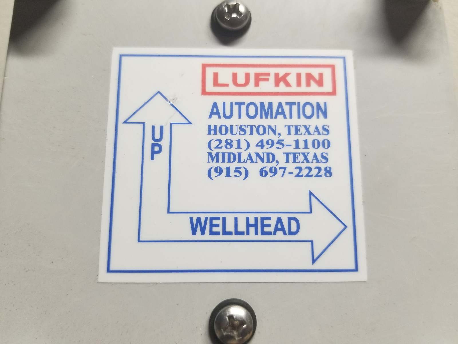 Lufkin Automation Model 101TL-7 10VDC MAX. AMB. TEMP. : 85C (185F)