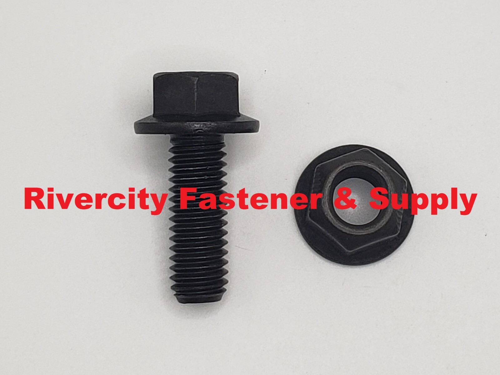 7/16-14×1-1/4 Grade 8 Hex Head Flange bolts / Frame Screws & 7/16-14 Lock Nuts