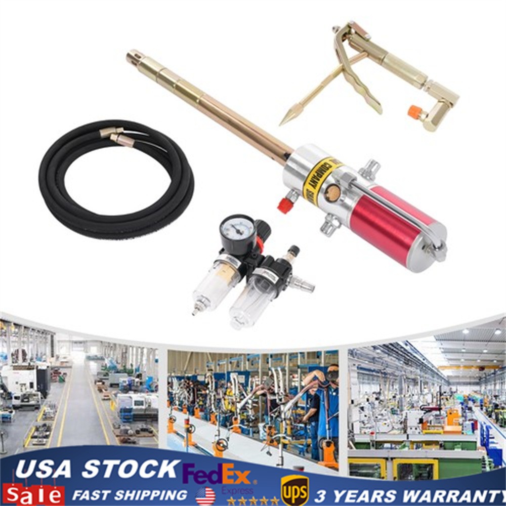 Air Operated Pneumatic Oil Transfer Pump Drum Pump Heavy Duty 35mm 30-40MPa 50:1