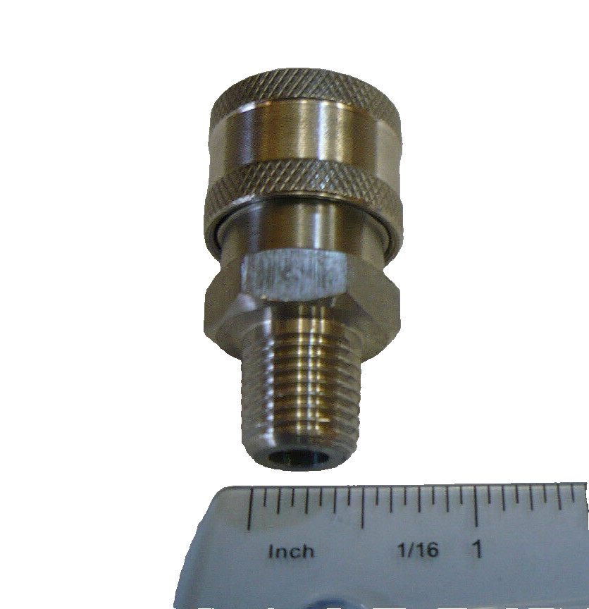 Legacy 8.707-110.0 Pressure Washer Hose Quick Coupler Socket 1/4″ MPT Stainless