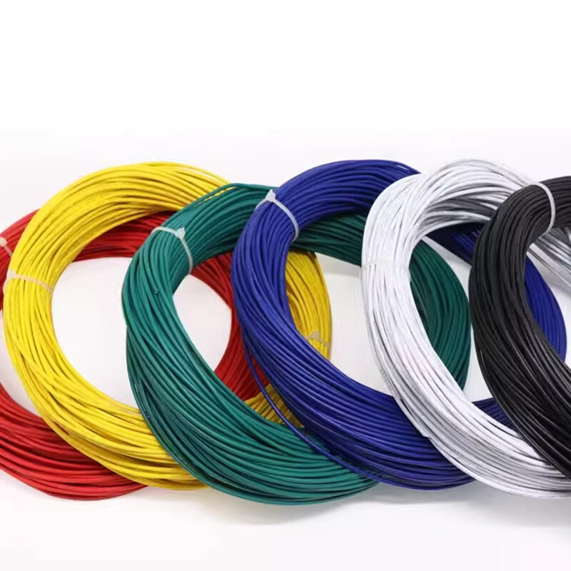 Multicoloured UL1007 Stranded Tinned Copper PVC Cable Flexible Wire 16AWG-30AWG
