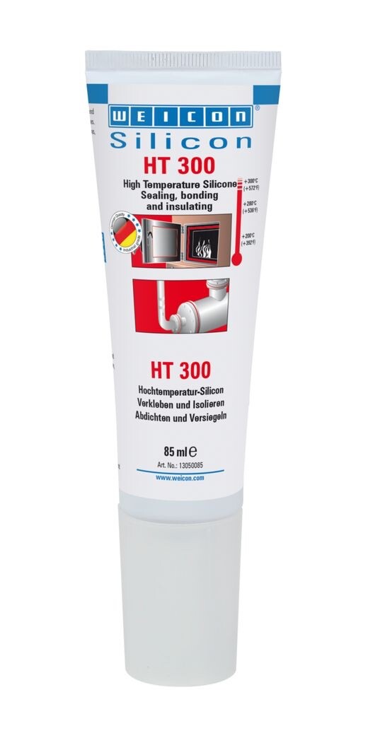 WEICON Silicone HT 300 85ml Red High Temperature Resistant up to 300°C