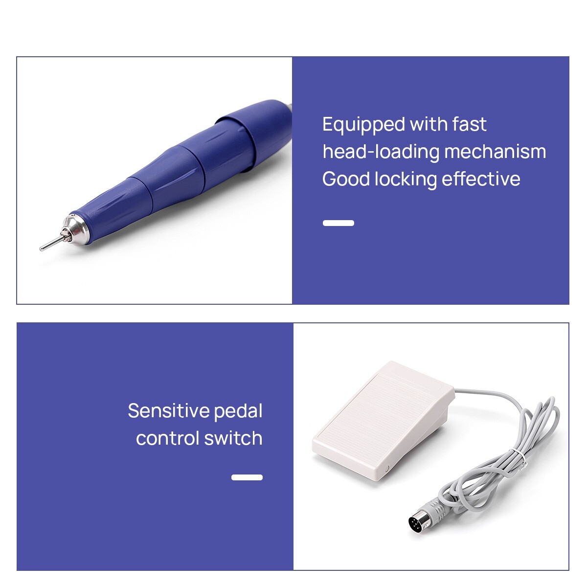 Dental Strong 210/105L Electric Micromotor Polishing Machine Handpiece 40000rpm