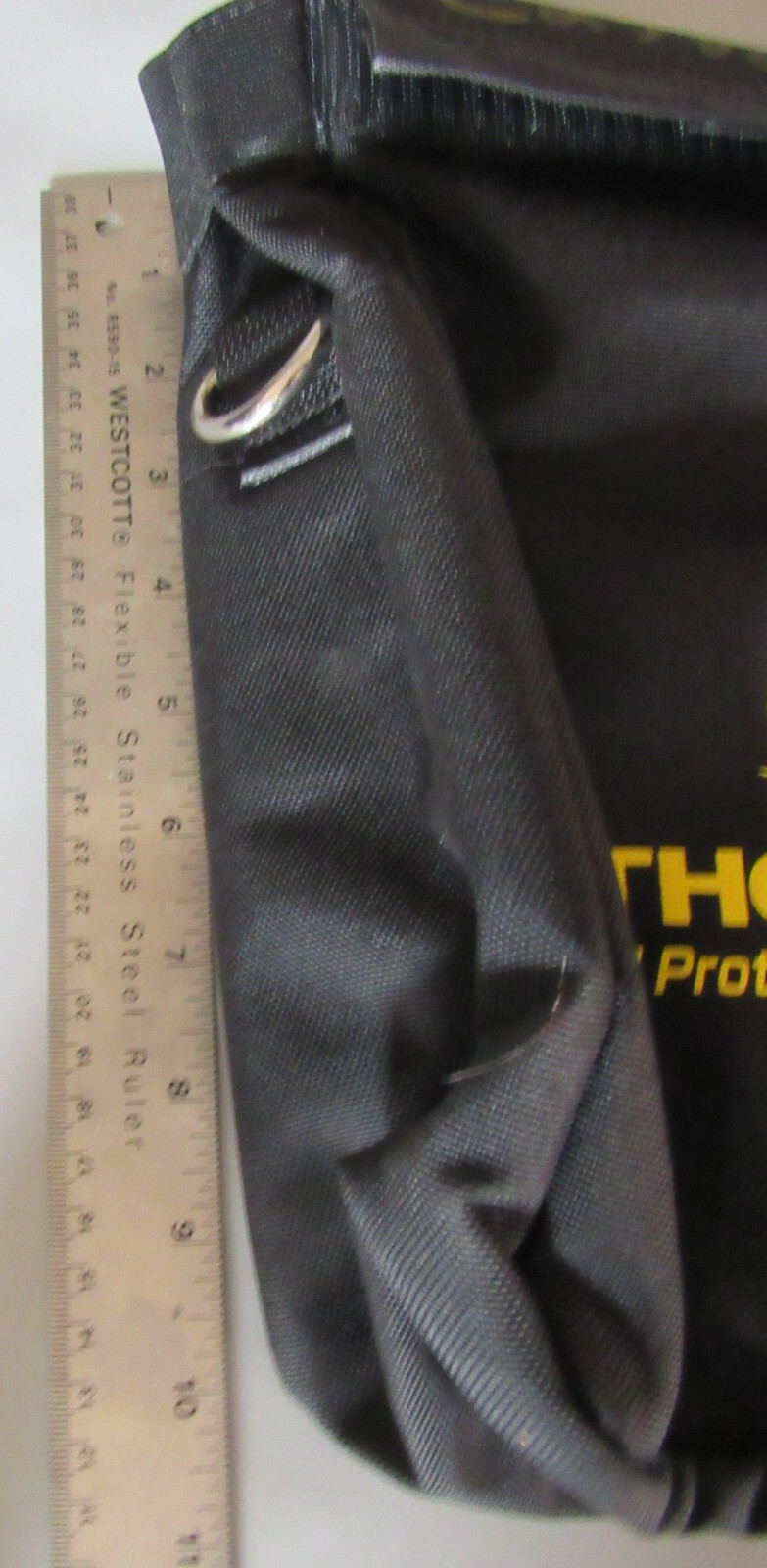New DBI SALA Python Safety PCH-NAIL / Tool Pouch Bag Black Canvas with 3 D-Rings