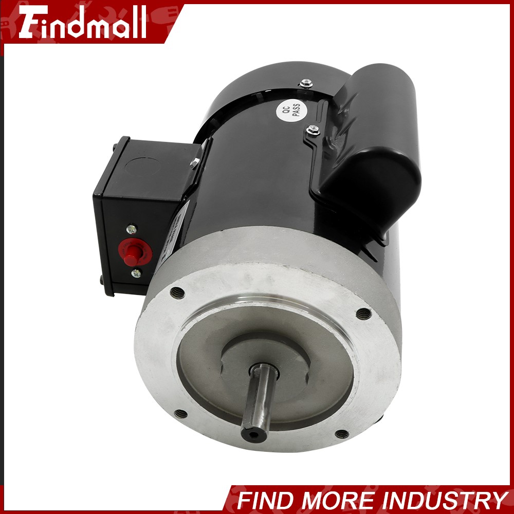 3/4 HP Electric Motor Single Phase 1725rpm 5/8» shaft 115V/230V 56C Frame