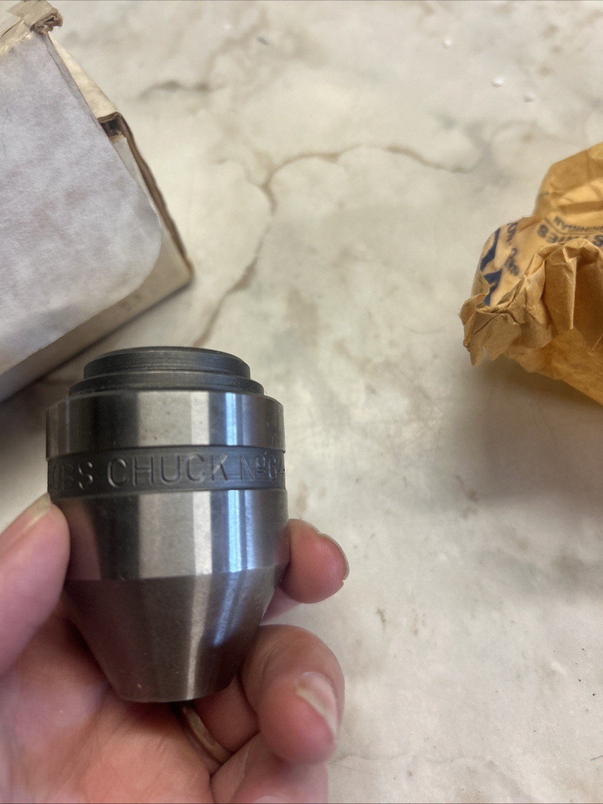 Jacobs Chuck No. 64-J9 Chuck for Drills 1/2″ Drive, 1/8″ to 1/2″ Cap.
