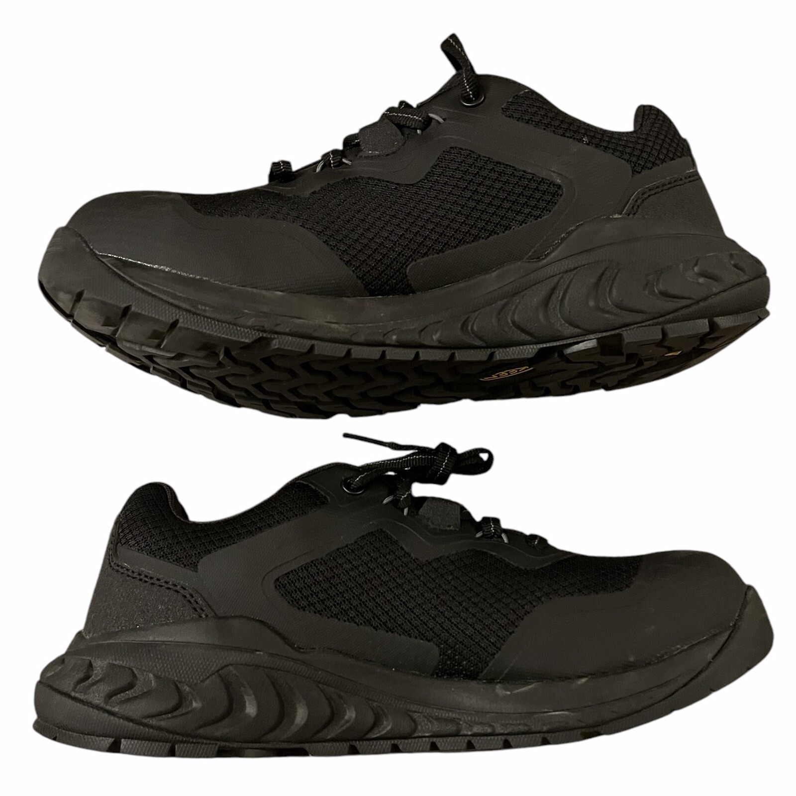 Keen Utility Footwear Womens 9.5 W Black Tempe Carbon Toe Shoes – New In Box