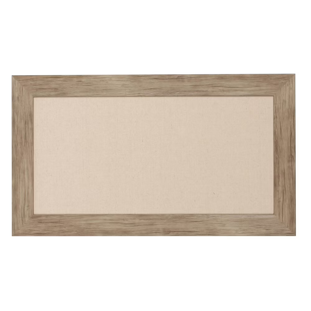 27″ x 33″ Beatrice Dry Erase Board Walnut Brown – DesignOvation: Office