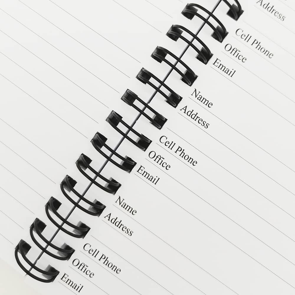 Durable 120-Page A-Z Address & Birthday Log Book – Teal 5×7 for Everyday Use