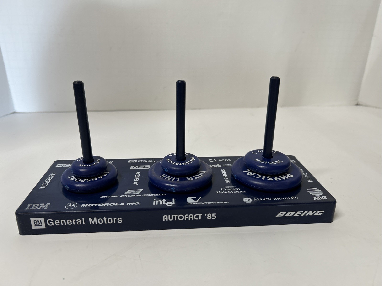 Autofact ‘85 Multi Vendor OSI Demonstration Desktop Model 7 Layer Physical Prop