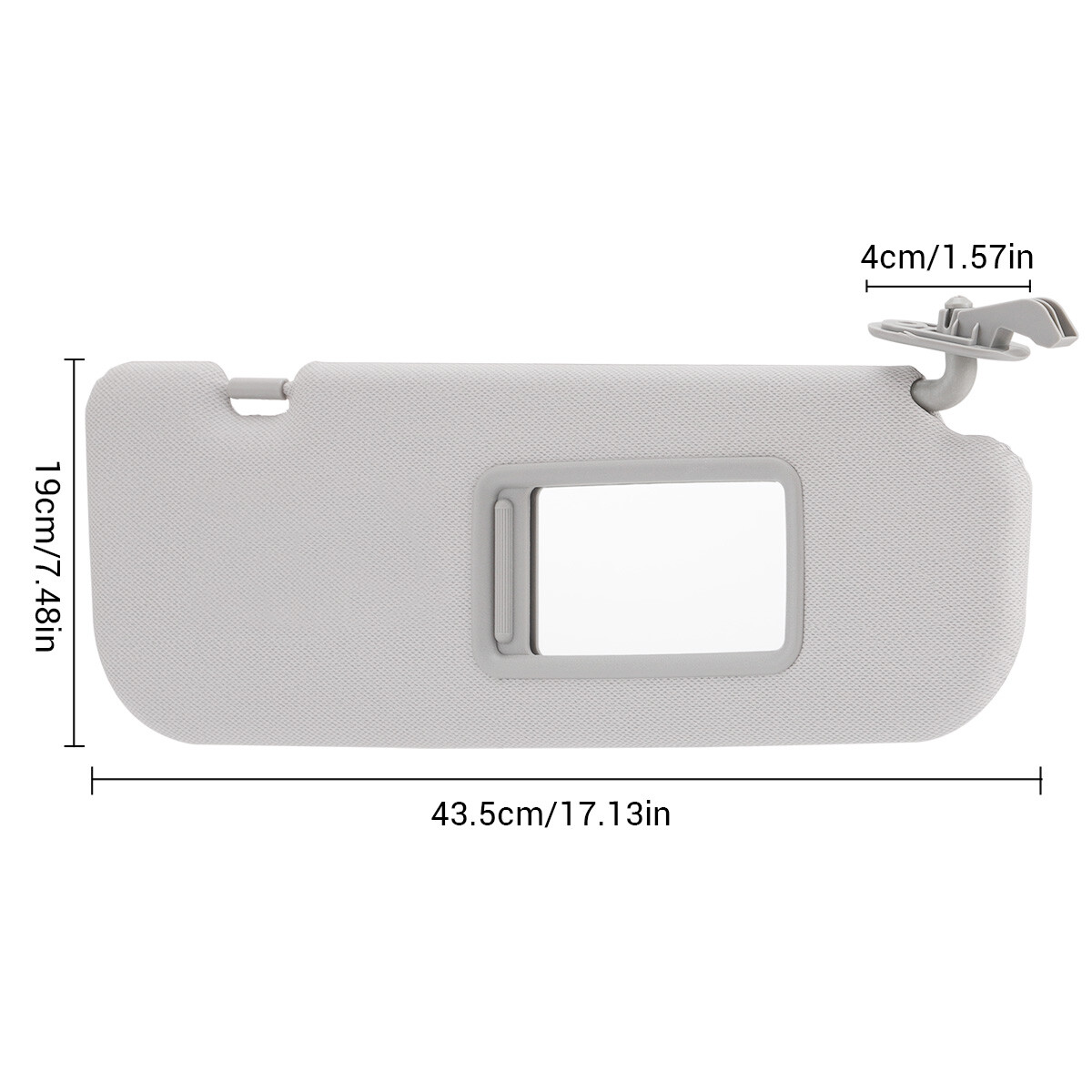 For Hyundai Elantra 2011-2015 Sun Visor Makeup Mirror Left Driver Right Side UV
