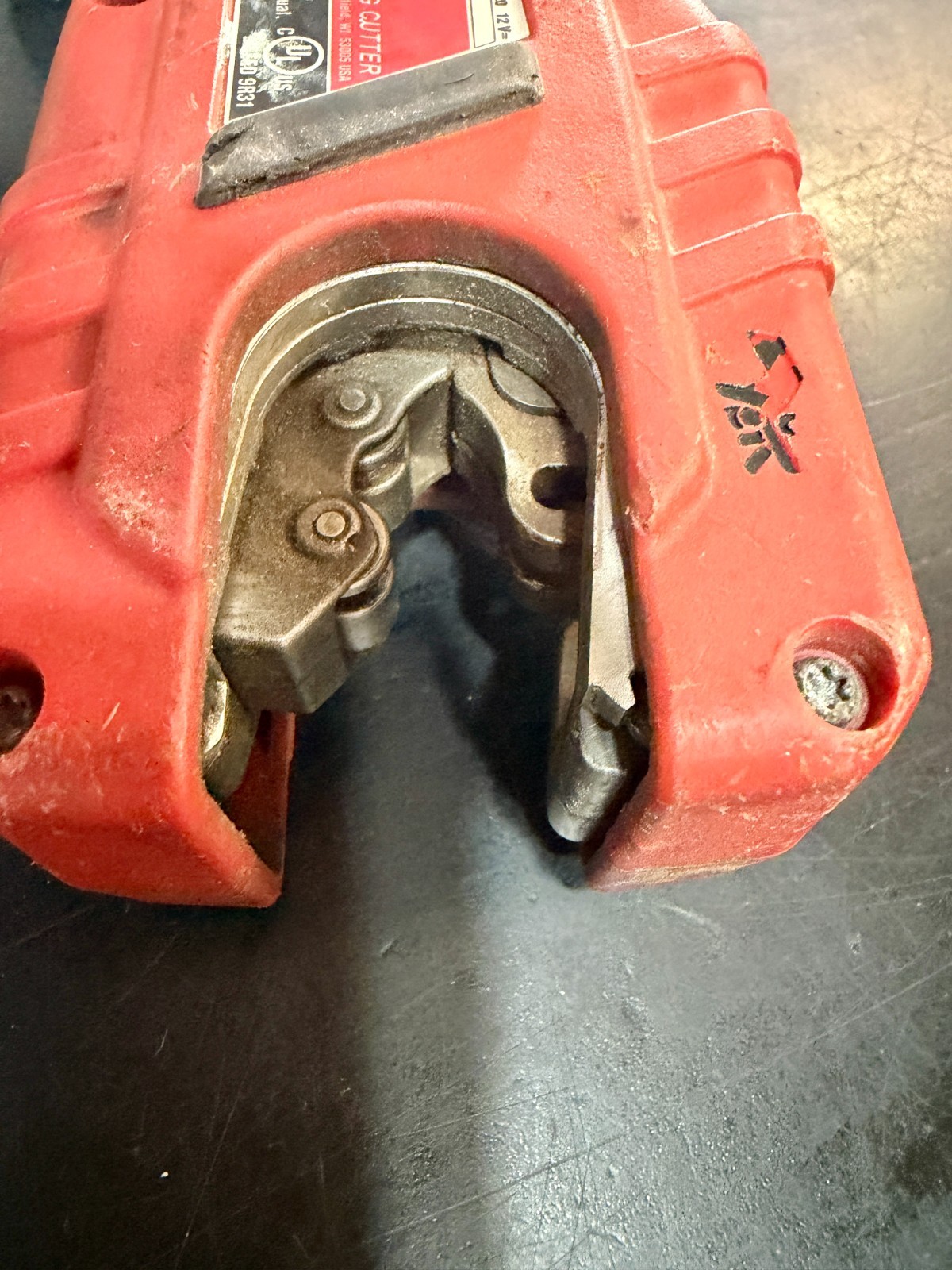 PARTS ONLY Milwaukee 2471-20 M12 Cordless Copper Tubing Cutter – Red