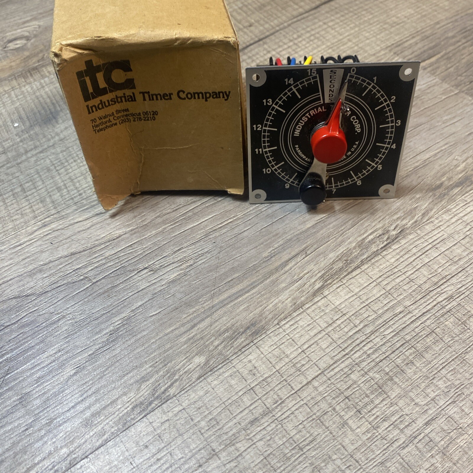 Industrial Timer H-15S Timer Module 0-15 Seconds 120VAC 60Hz
