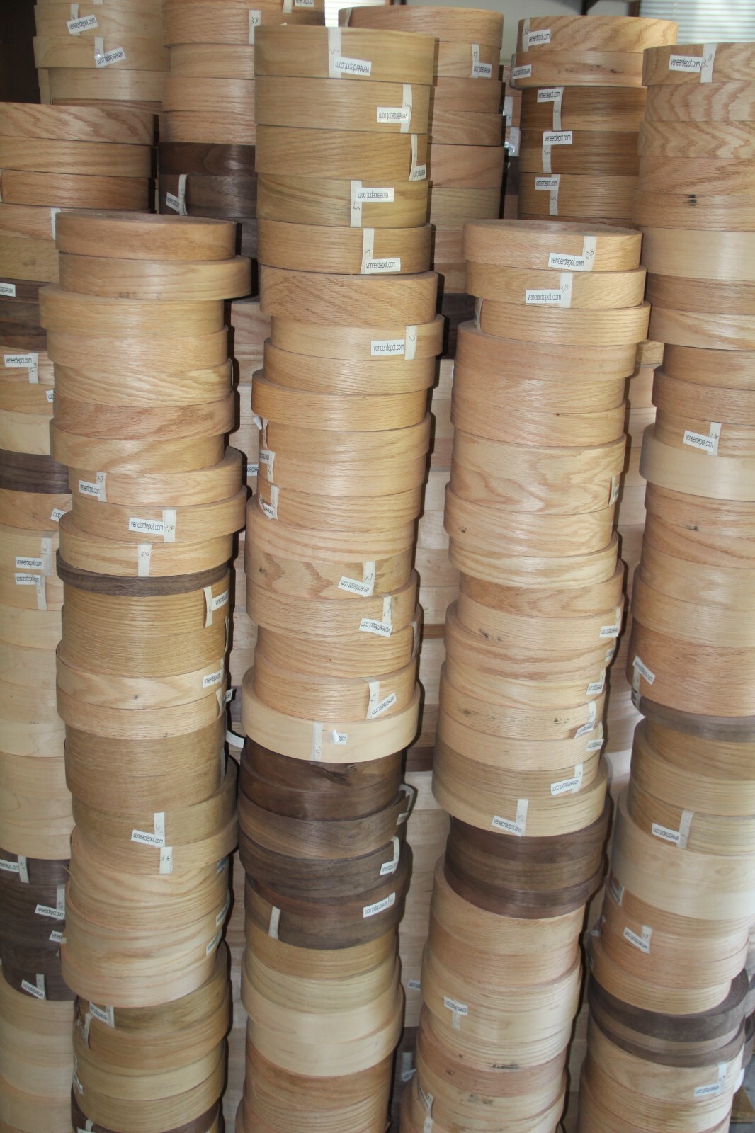 Walnut 2″ x 160′ Wood Veneer Edge Banding Fast Shipping NO Glue