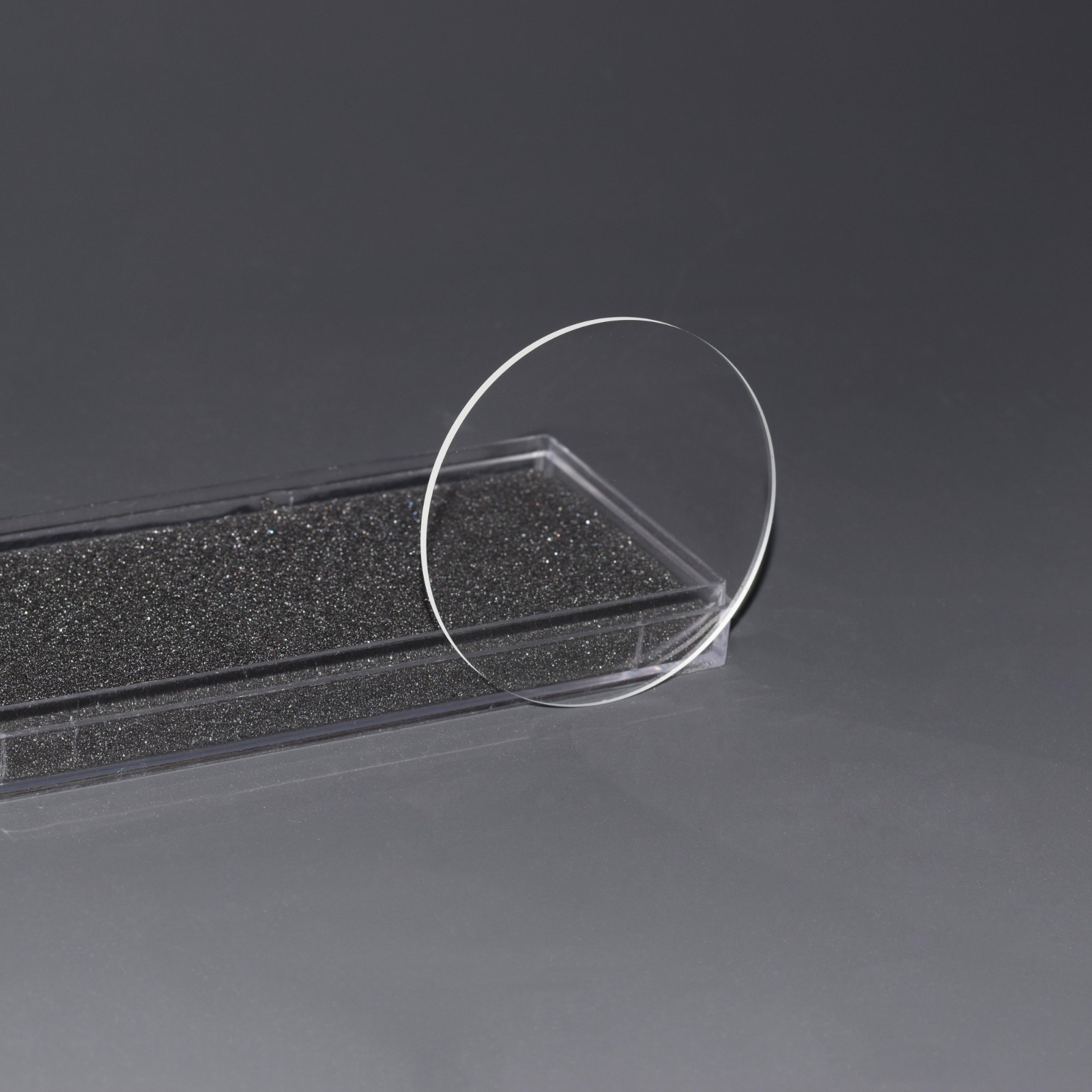 2inch D50mm Sapphire Wafer Substrate Single Crystal Al2O3 Window Thick 0.05-2mm