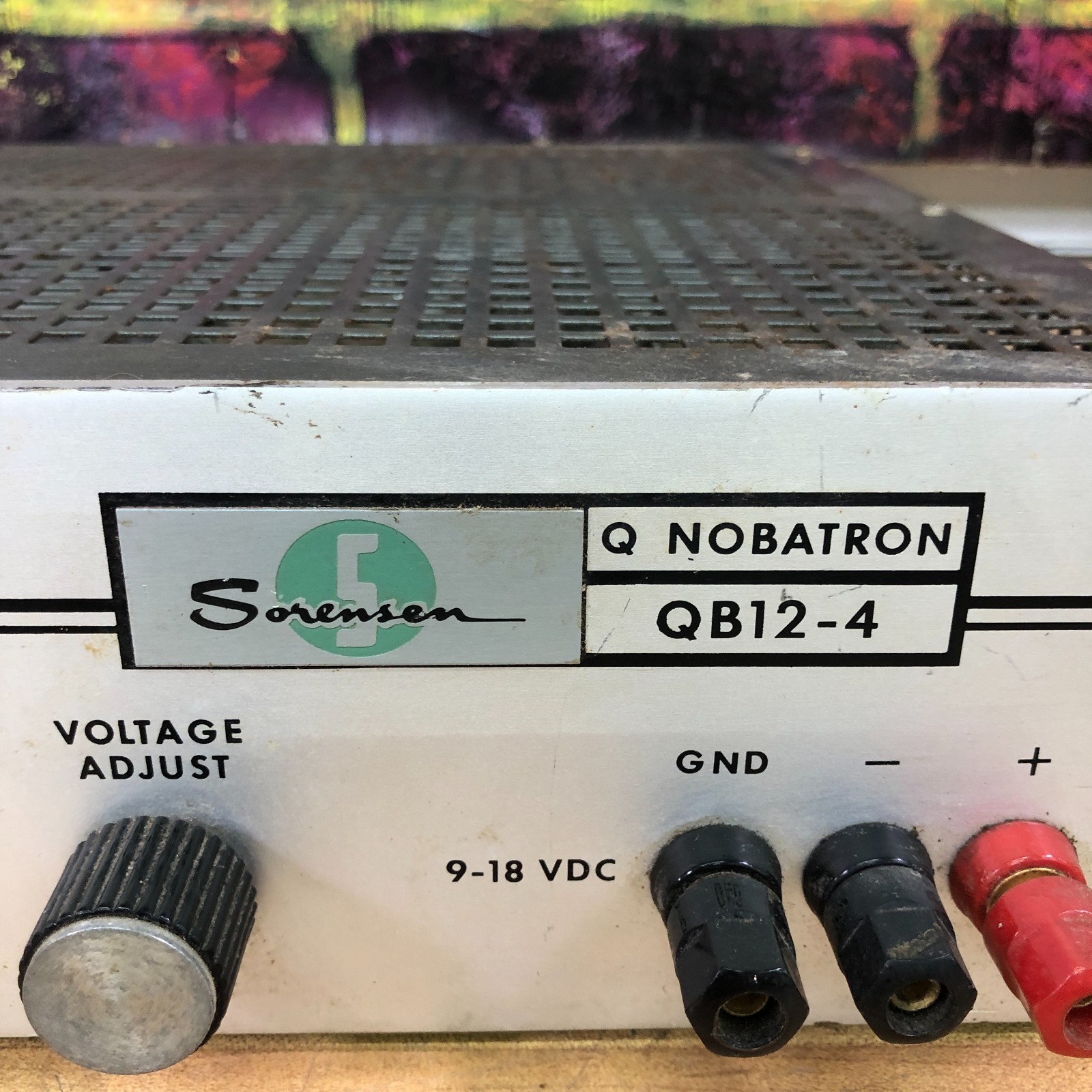 Sorensen Nobatron QB12-4 DC Power Supply 0–12V 4A Vintage Lab Bench Tested