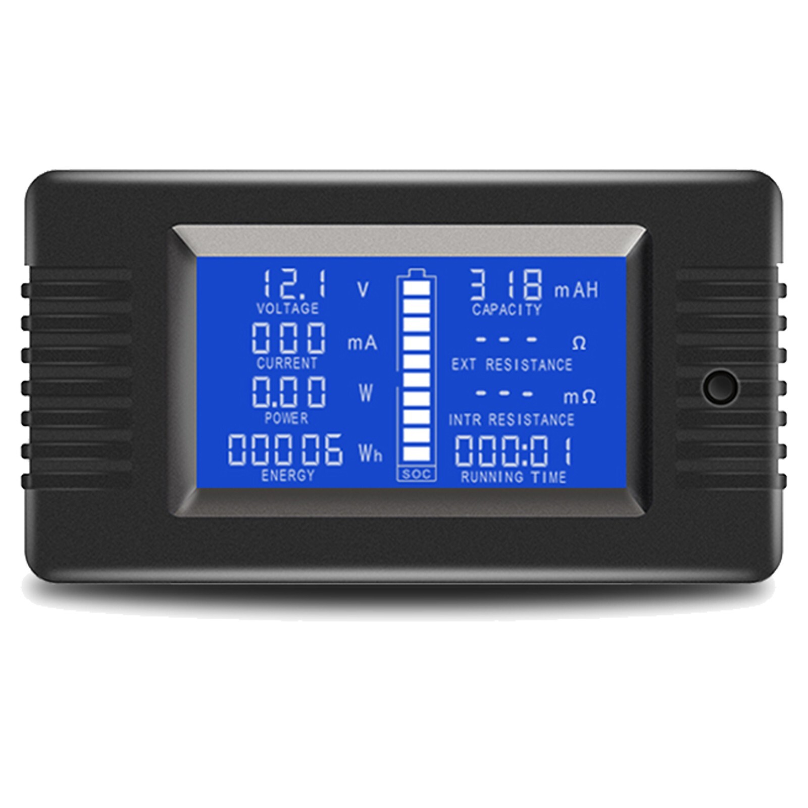 200A Shunt DC Battery Monitor Meter LCD Display 0-200V Volt Amp for Car RV Solar