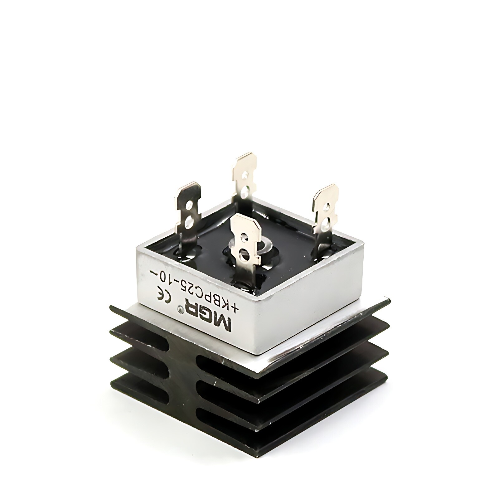 10/15/20/25/35/50A 1000V Metal Case Single Phases Diode Bridge Rectifier KBPC