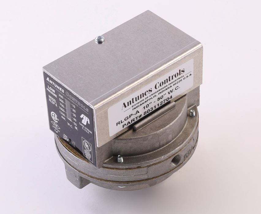 ANTUNES 803112704 RLGP-A 10-50wc Auto Reset Gas Pressure Switch 1/4 inch