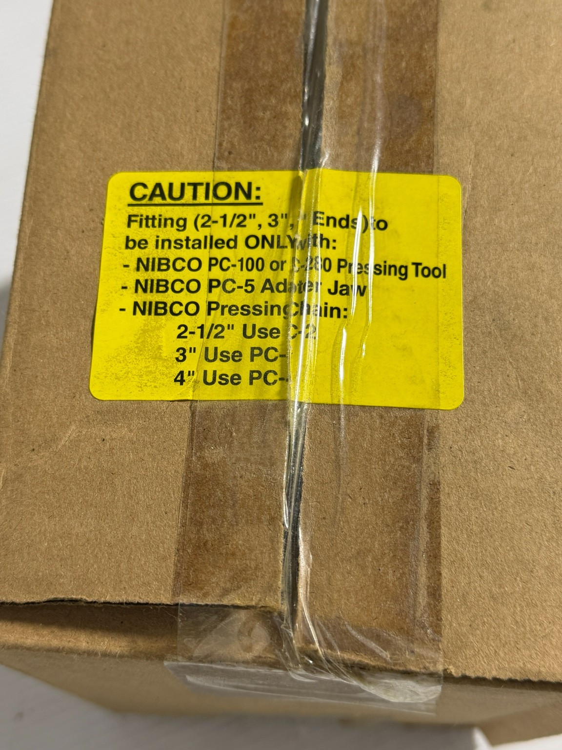 NIBCO PC600-DS 4 PressSystem Coupling w Stop Press x Press New Boxed