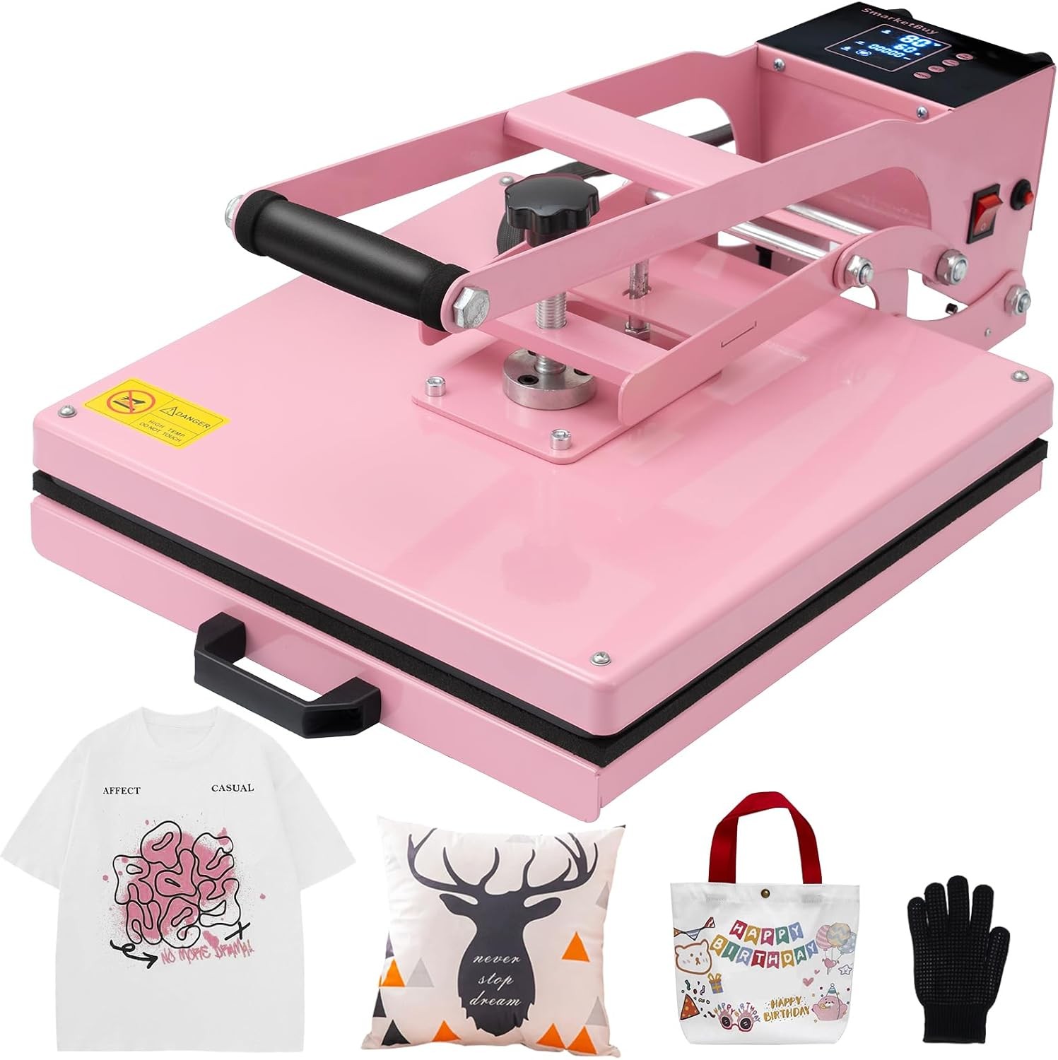 15″x15″ Digital Clamshell Heat Press Machine T-shirt Transfer Sublimation Print