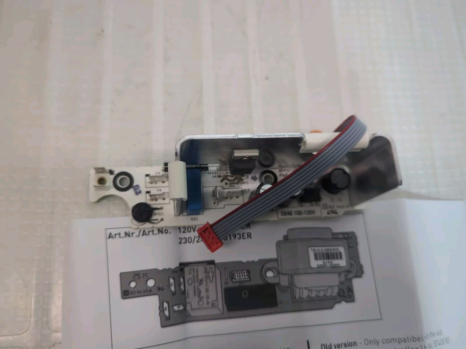 Windsor Karcher Power Supply 86385730 PCB 5848ER SENSOR XP12 120V 8.638-573.0