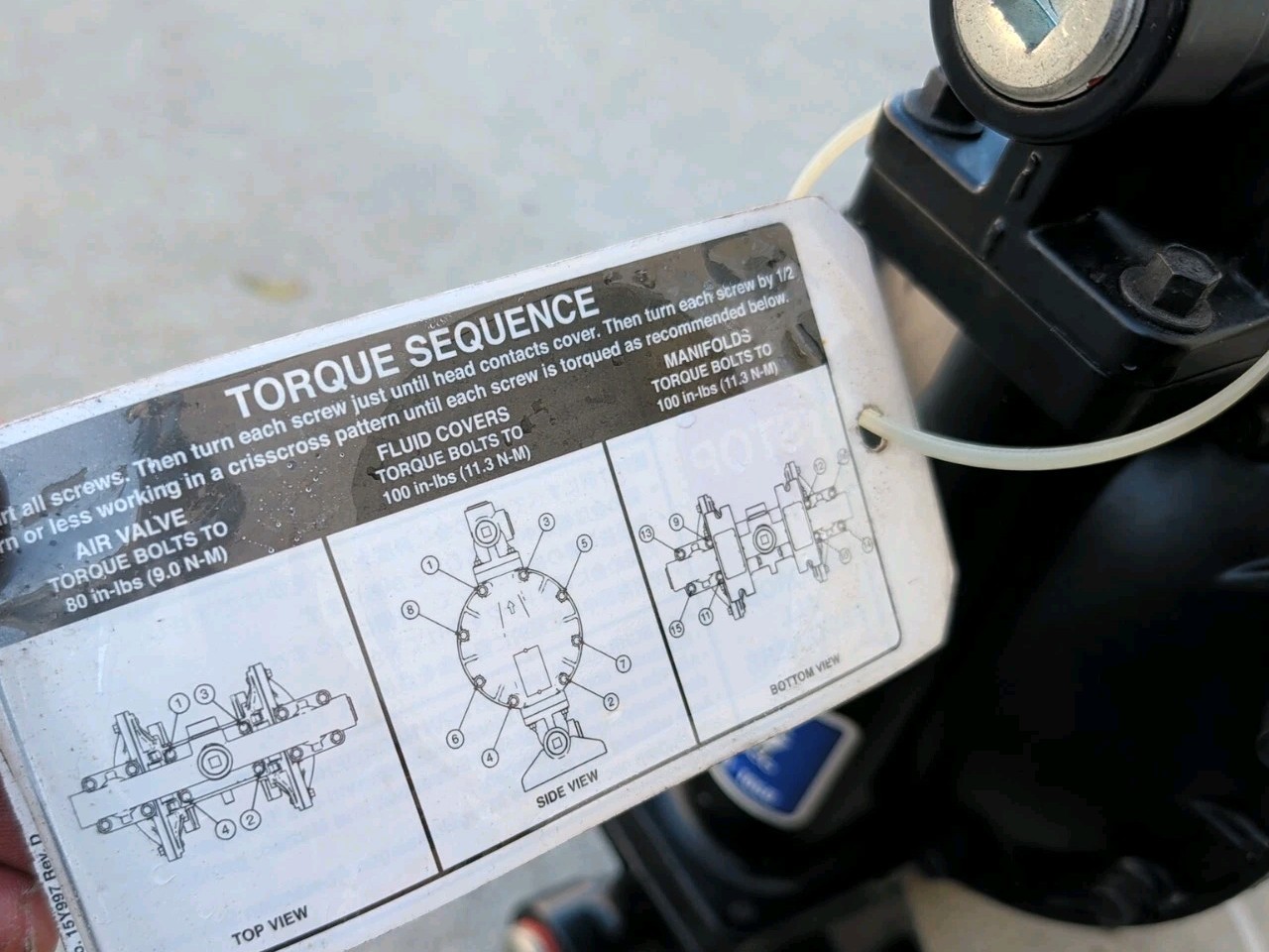 GRACO Husky 1050 Air-Operated Double Diaphragm Transfer Pump For Oil (647731)