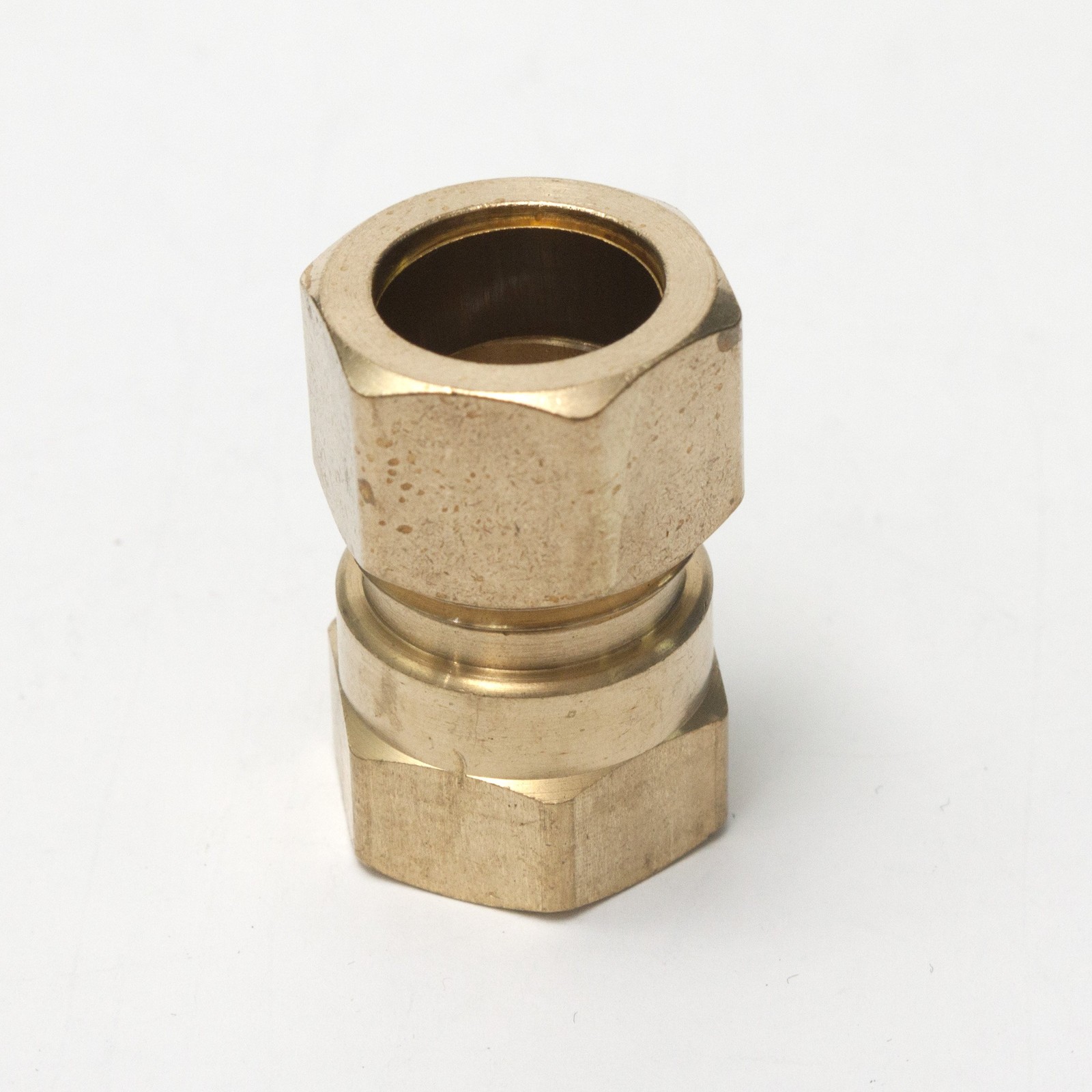 Brass 5/8-Inch OD x 1/2-Inch Female NPT Compression Connector FittingPack of 5