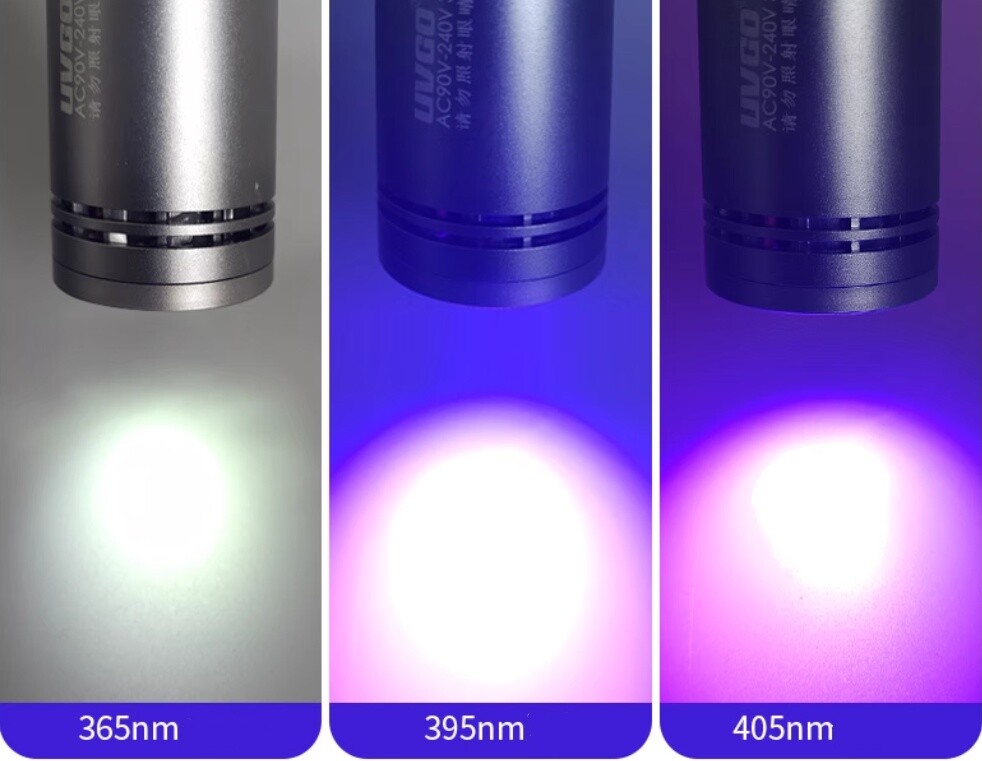 Fixture 60W Ultra high intensity air-cooled UV curing lamp 365nm/395nm/405nm