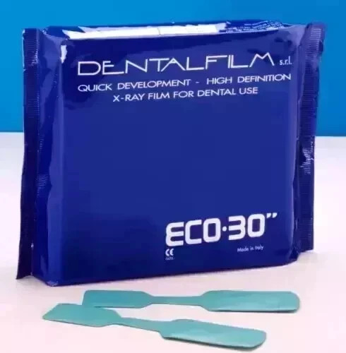 Dental Film Eco-30 Self Developing X-Ray Film 50pcs 03/ 2027 USA TARIIF PAID