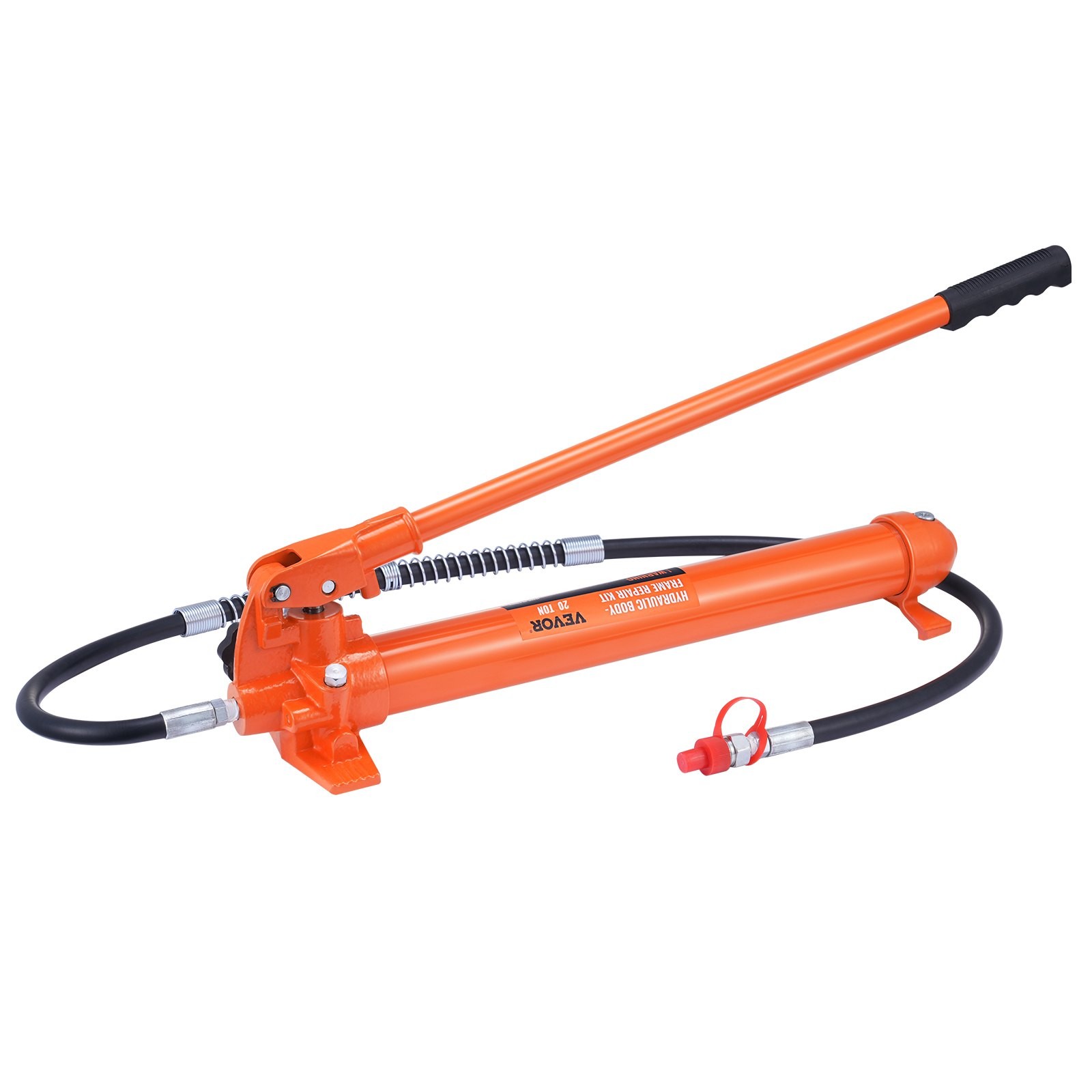 20 Ton Porta Power Kit, Portable Hydraulic Jack with 4.6 ft/1.4 m Oil Hose