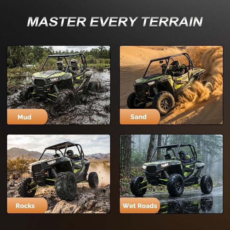 18×9.5-8 ATV Tire 4 PR Go Kart Tires Off-Road ATV UTV Tire for All Terrain