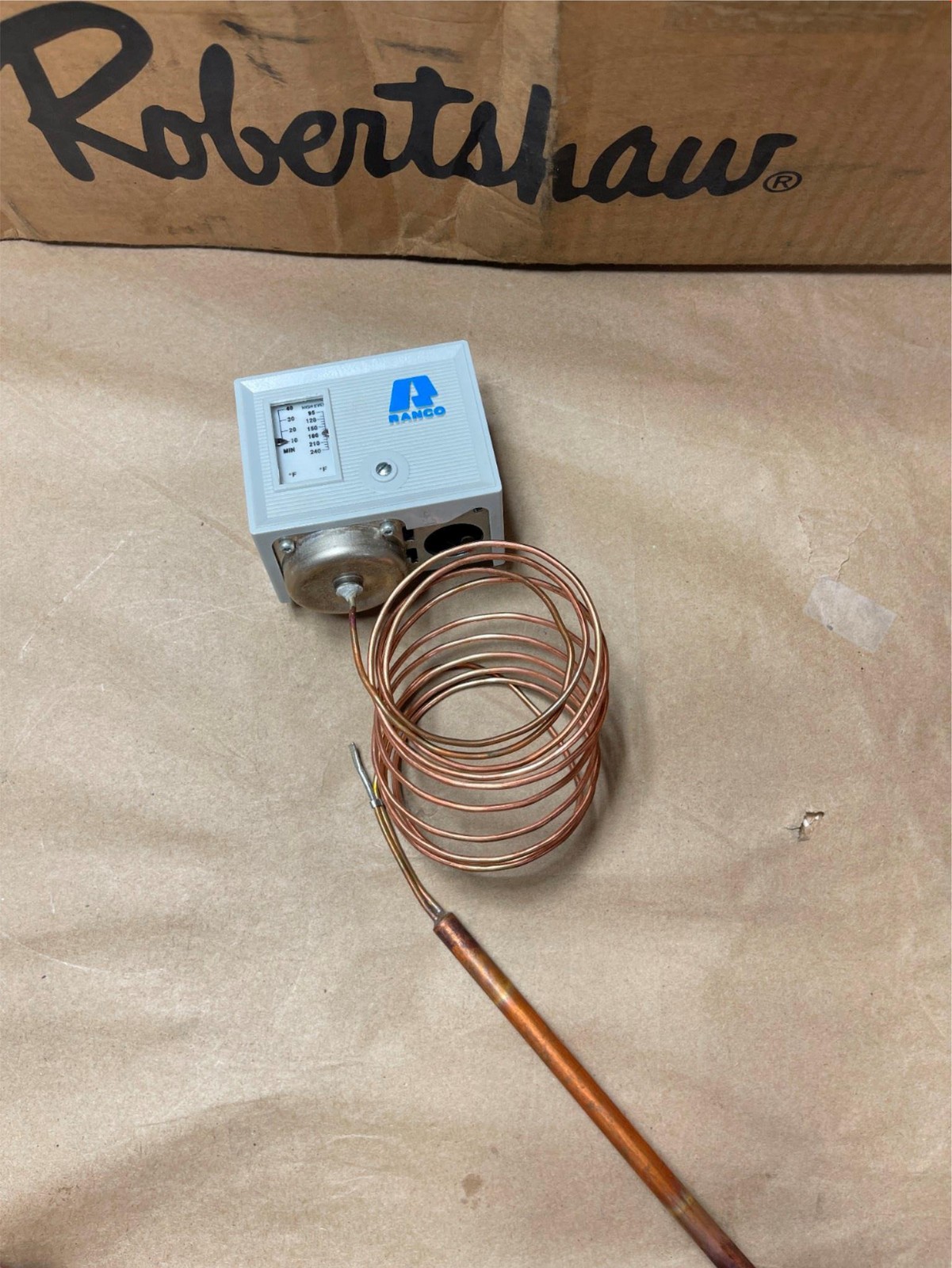 RobertShaw Ranco O60-200-000 Single Temperature Controller ZEL200-AQU