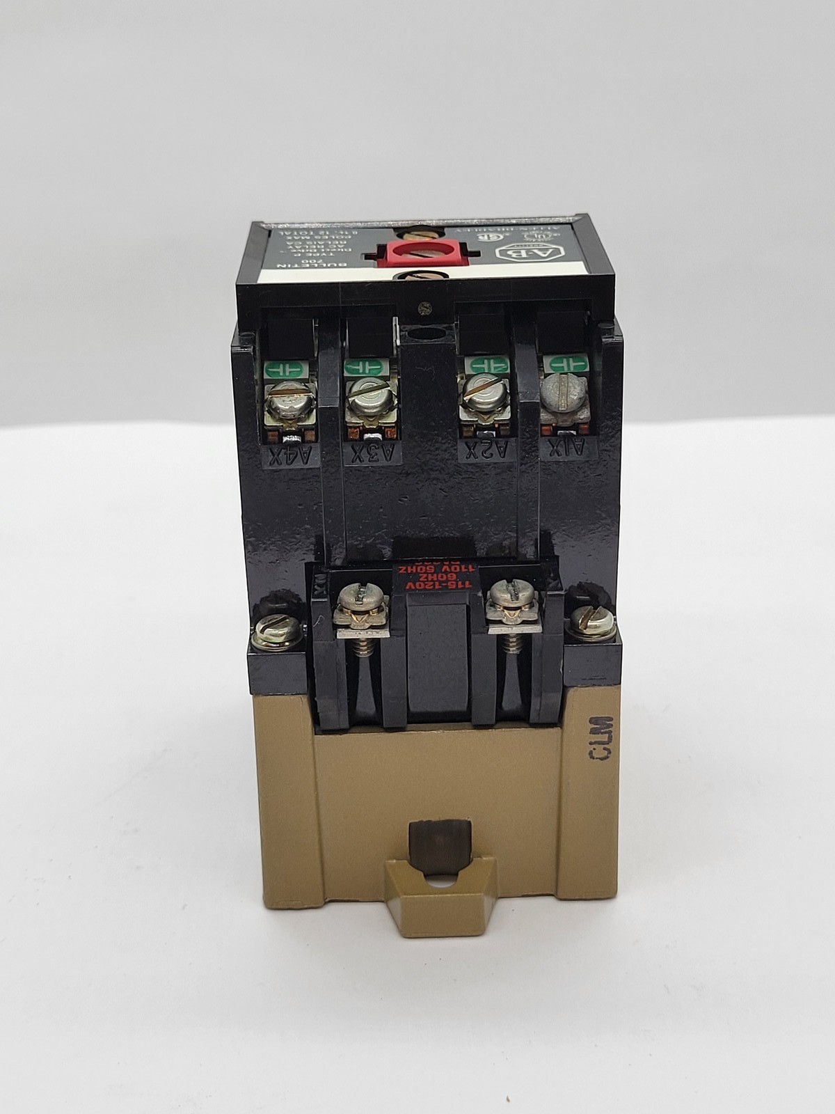 Allen-Bradley 700-P400A1 Control Relay 10A 600V 115/110V Coil Series A Type P