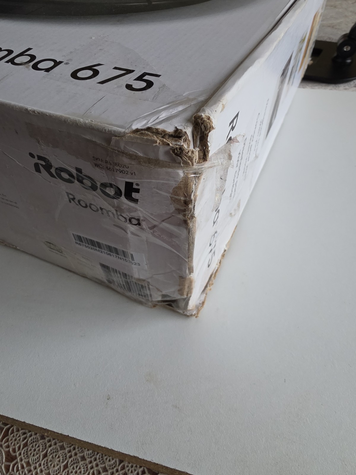 iRobot Roomba 675 Wi Fi Connected Robot Vacuum Black R675020 Not Working