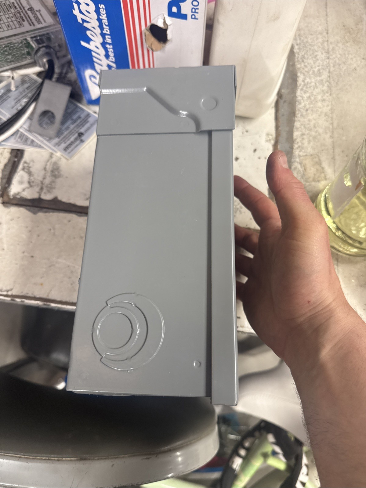 NEW SQUARE D HOMELINE 50 AMP OUTDOOR LOAD CENTER 120/240V 2 POLE GFIC HOME250SPA