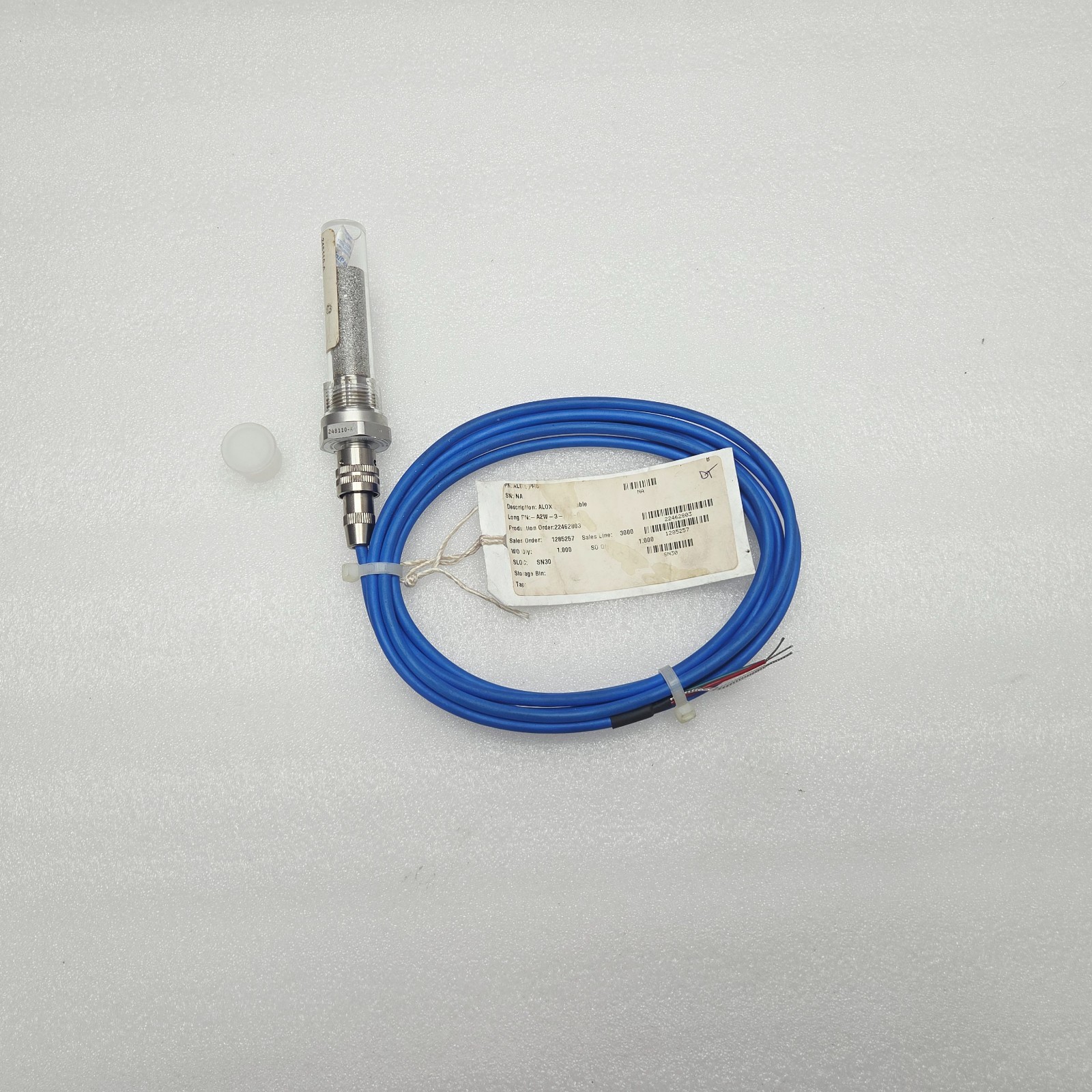 GE Panametrics M PROBE Moisture Sensor 248110-A With Cable SY011-TF0804SH2F2-01