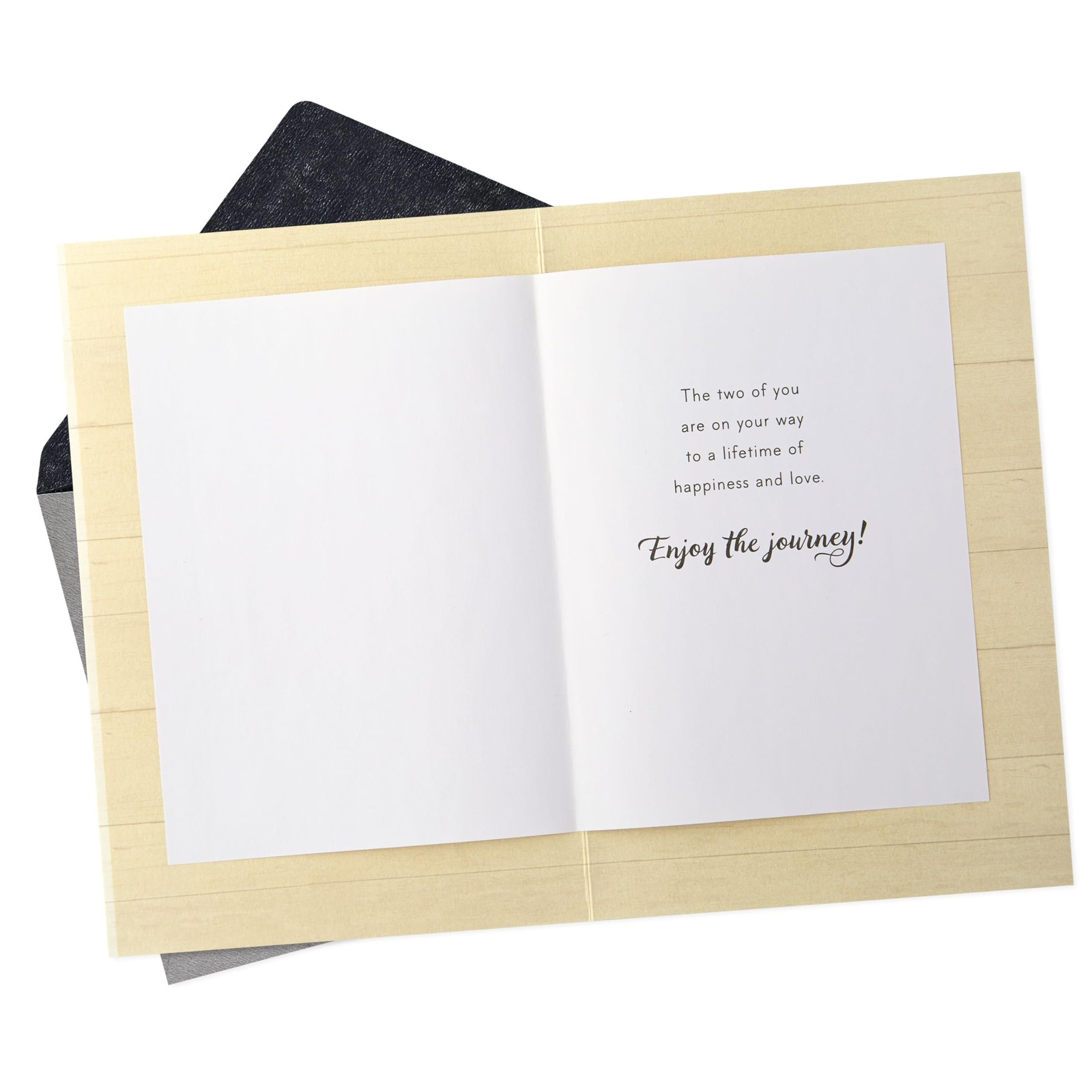 Hallmark Wedding Card, Bridal Shower or 17, Enjoy the Journey